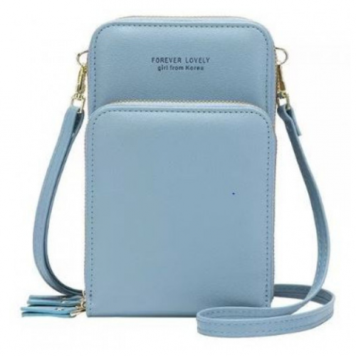 CARTERA DE TIRANTES AESTHETIC - CELESTE