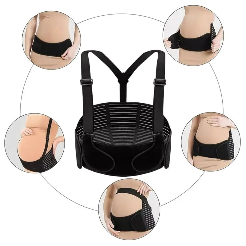 FAJA DE MATERNIDAD CON TIRANTAS AJUSTABLES (100 UND X CAJA) JHM68057