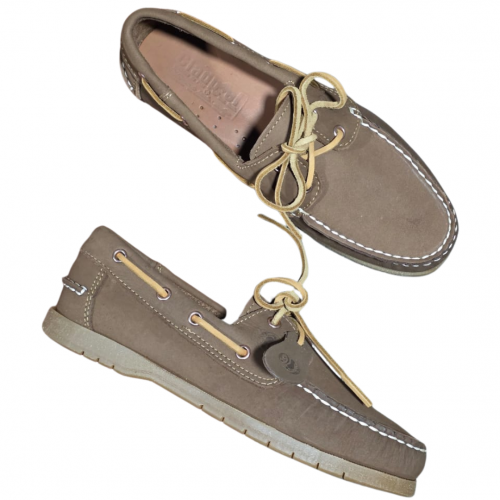NAUTICO MARRON NOBUCK AMARILLO 42