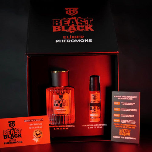 BEAST BLACK-El perfume que combina deseo y poder