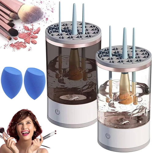 (MÁQUINA LIMPIADORA DE BROCHAS DE MAQUILLAJE)