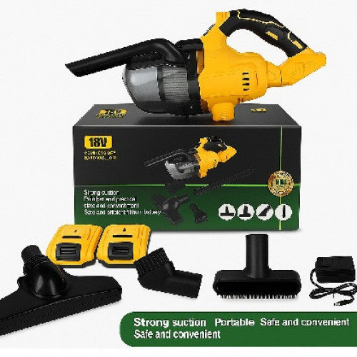 ASPIRADORA INALÁMBRICA 2 BATERÍAS 18V (4 UND X CAJA)