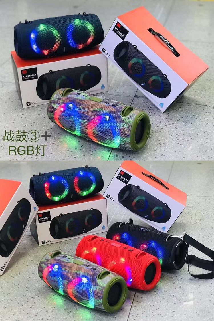 MINI BOCINA APRUEBA DE AGUA XTREEM3 MINI LED (30 UND X CAJA) XTREEM3 LED